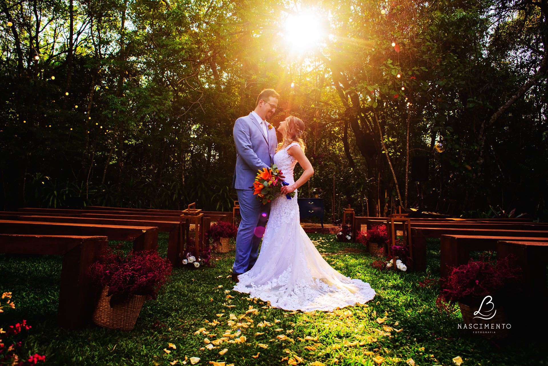 Foto Casamento Bibiana e André / Chácara Manancial das Águas Foto Casamento Bibiana e André / Chácara Manancial das Águas - Imagem 0