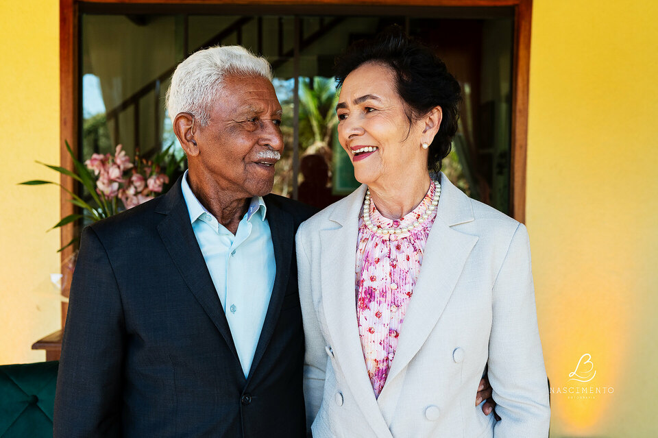 Bodas de Diamante Alaídes e Júlio e 90 anos Júlio