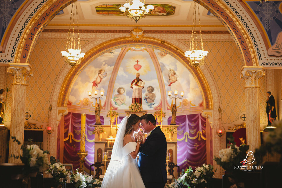 Casamento Larenn e Ítalo / Instituto São Vicente / Espaço Bellatê