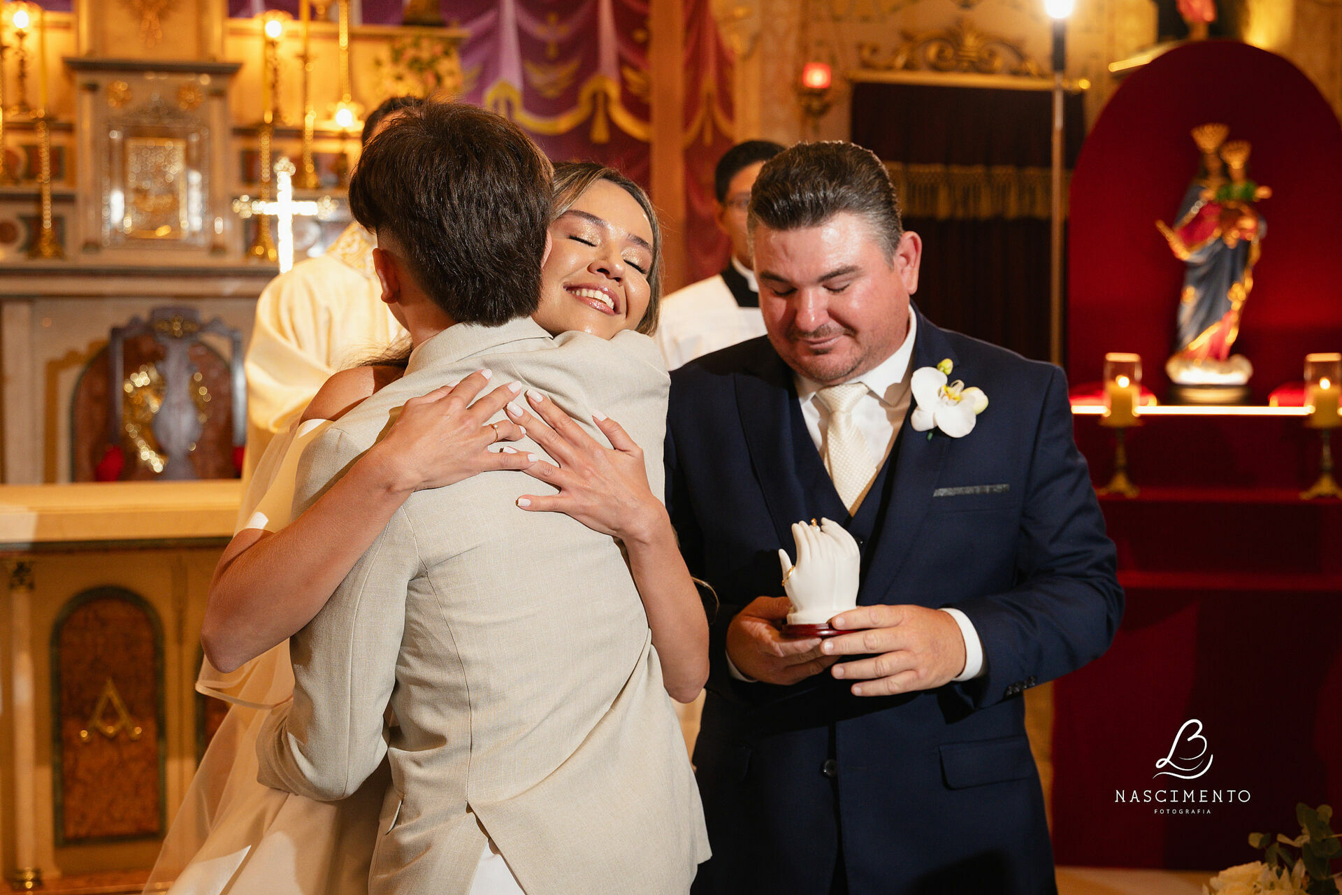 Foto Casamento Larenn e Ítalo / Instituto São Vicente / Espaço Bellatê Foto Casamento Larenn e Ítalo / Instituto São Vicente / Espaço Bellatê - Imagem 32