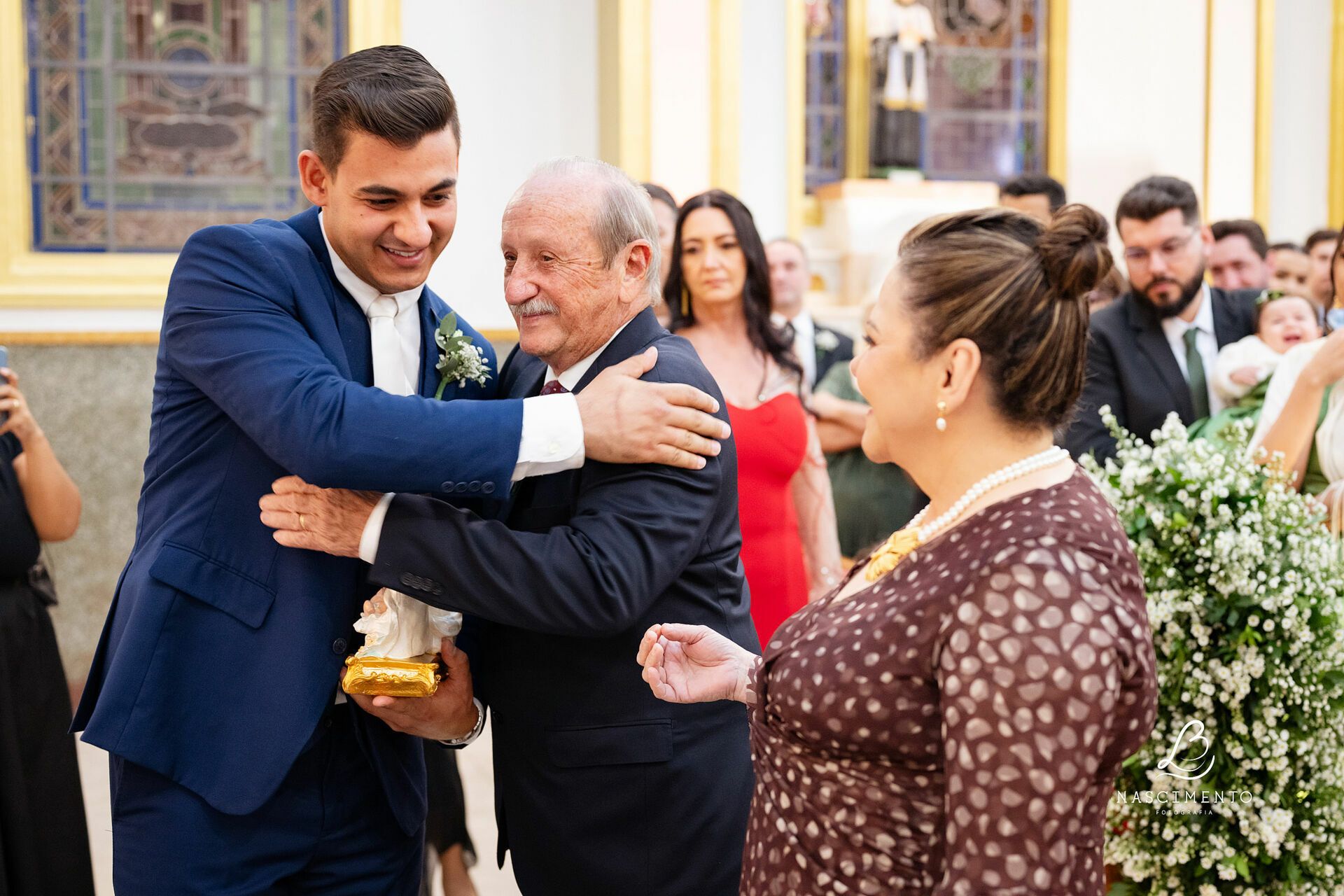 Foto Casamento Letícia e Pedro / Igreja São José / Amamsul Foto Casamento Letícia e Pedro / Igreja São José / Amamsul - Imagem 27