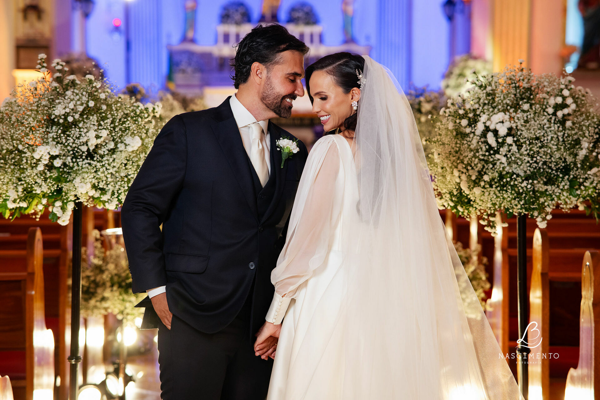 Foto Casamento Pamela e Thiago / Igreja São José / Buffet Yotedy Foto Casamento Pamela e Thiago / Igreja São José / Buffet Yotedy - Imagem 60