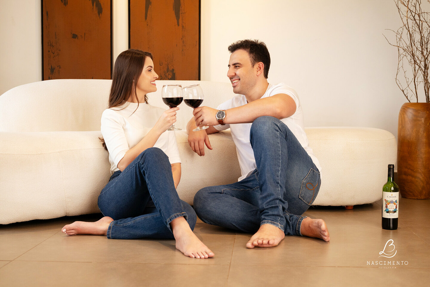 Ensaio Pré-Casamento Luana e Roberto / Casa 342