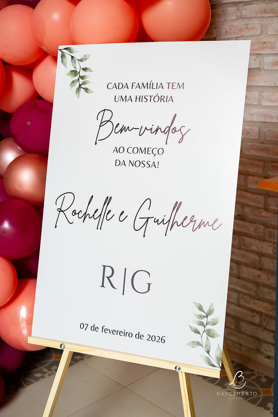 Foto Chá Bar Rochelle e Guilherme / La no Jardim  - Imagem 0