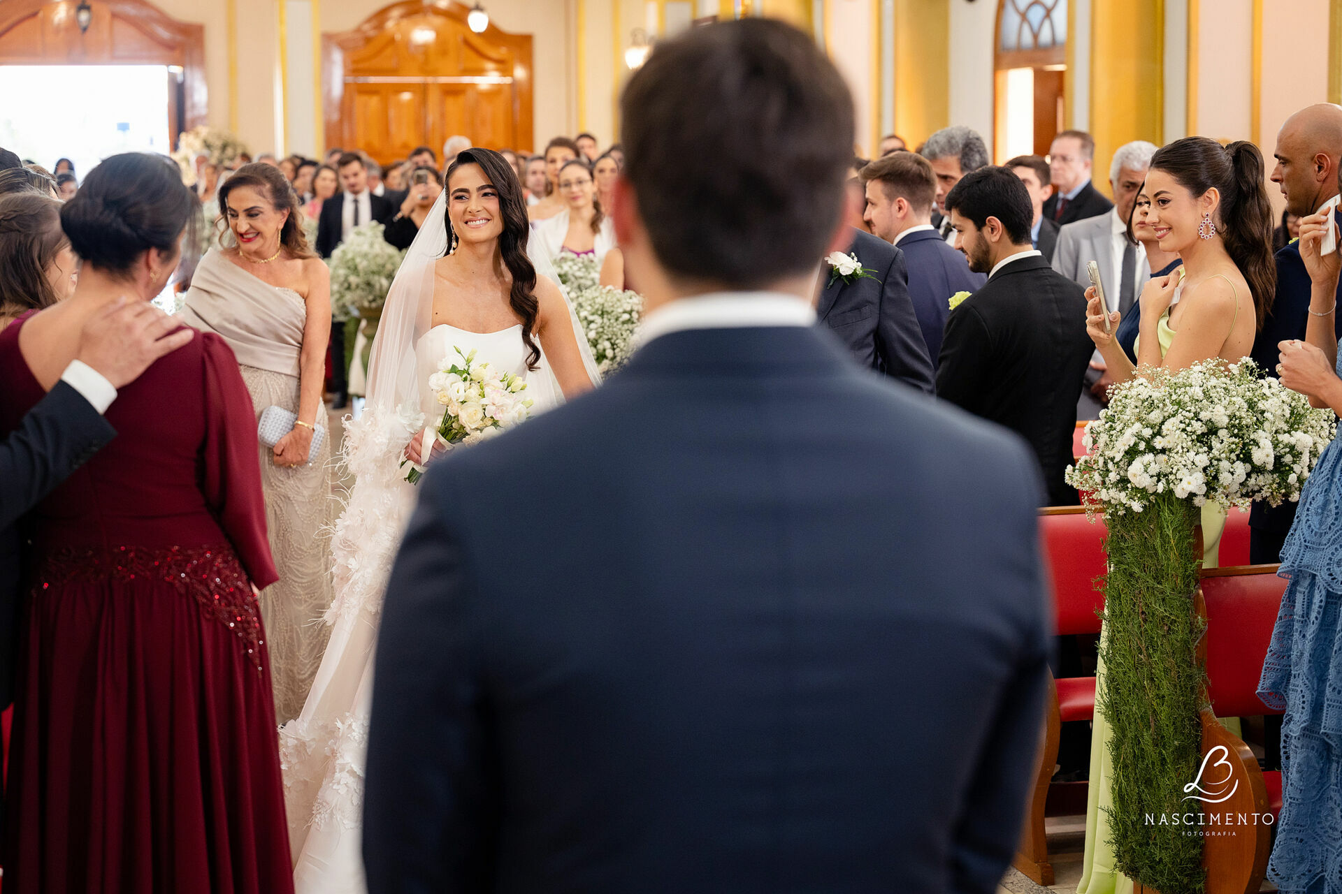 Foto Casamento Maria Clara e Diego / Igreja  São José / Buffet Yotedy - Imagem 31