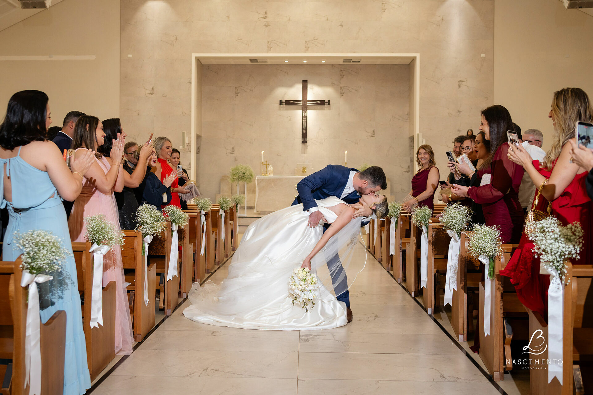 Foto Casamento Fernanda e Max / Paróquia São João Bosco / AOFMS Foto Casamento Fernanda e Max / Paróquia São João Bosco / AOFMS - Imagem 49