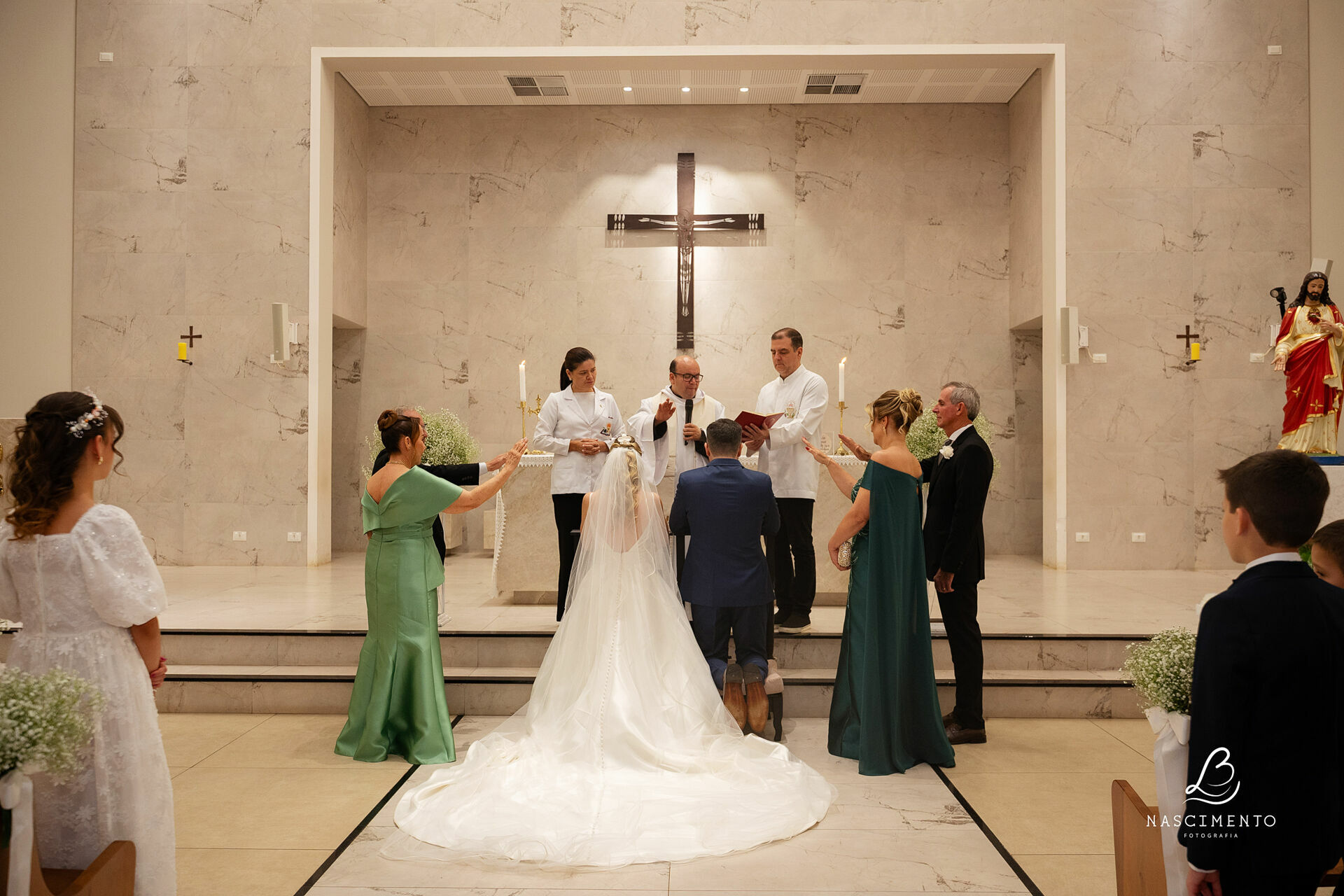 Foto Casamento Fernanda e Max / Paróquia São João Bosco / AOFMS Foto Casamento Fernanda e Max / Paróquia São João Bosco / AOFMS - Imagem 45