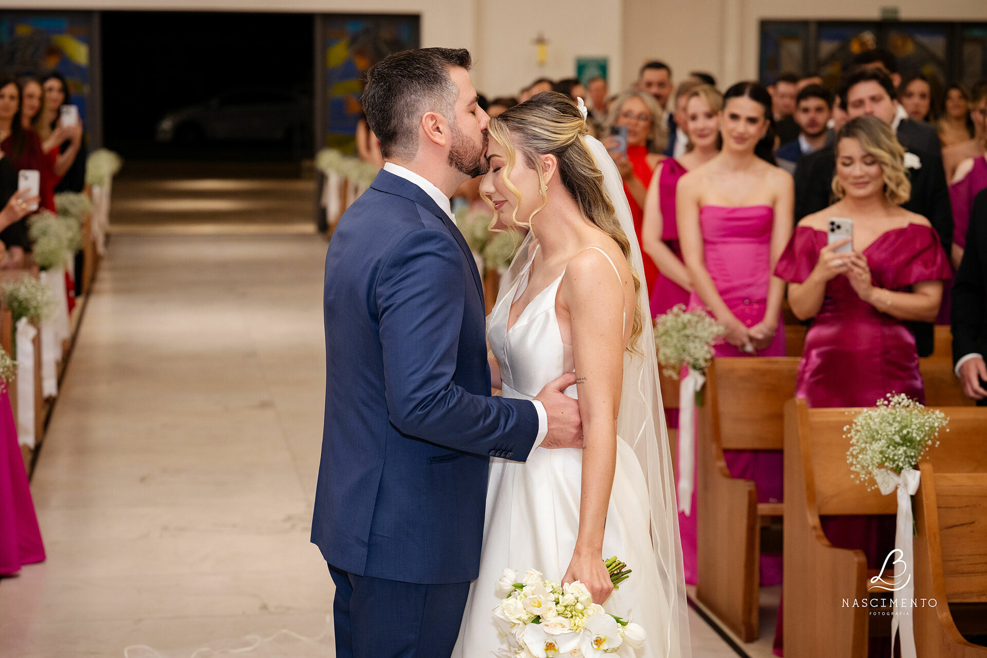 Foto Casamento Fernanda e Max / Paróquia São João Bosco / AOFMS Foto Casamento Fernanda e Max / Paróquia São João Bosco / AOFMS - Imagem 36