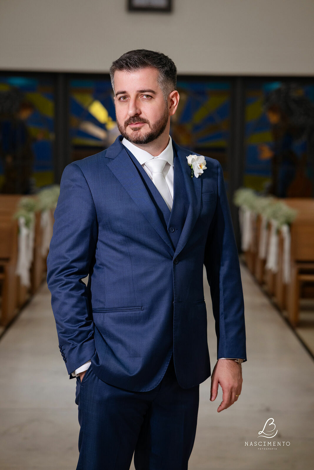 Foto Casamento Fernanda e Max / Paróquia São João Bosco / AOFMS Foto Casamento Fernanda e Max / Paróquia São João Bosco / AOFMS - Imagem 61