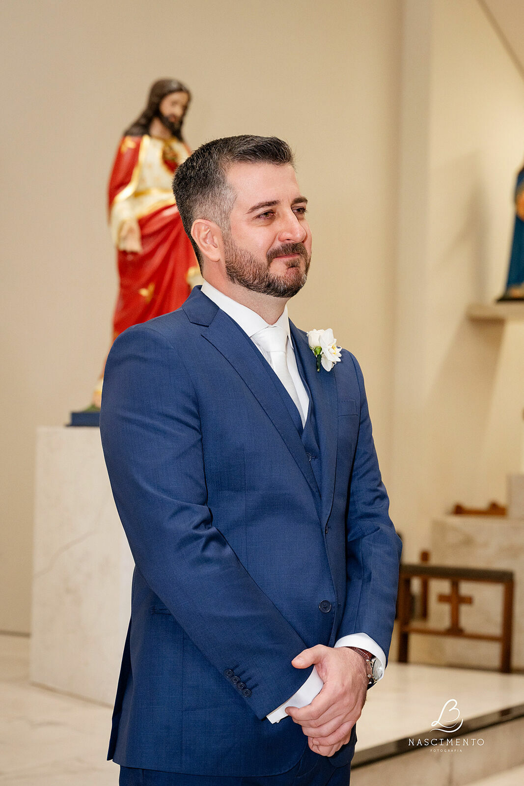 Foto Casamento Fernanda e Max / Paróquia São João Bosco / AOFMS Foto Casamento Fernanda e Max / Paróquia São João Bosco / AOFMS - Imagem 33