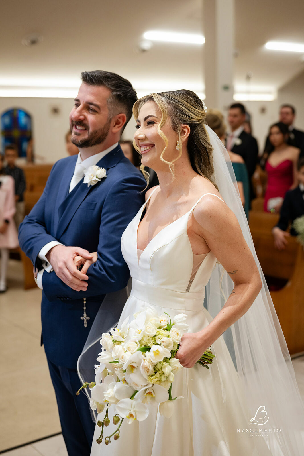Foto Casamento Fernanda e Max / Paróquia São João Bosco / AOFMS Foto Casamento Fernanda e Max / Paróquia São João Bosco / AOFMS - Imagem 37