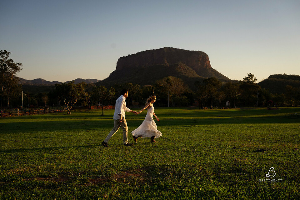 Ensaio Pré-Casamento Daniela e Bruno / Terroir Pantanal